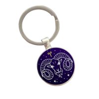 Kovový prívesok na kľúče - znamenie Baran