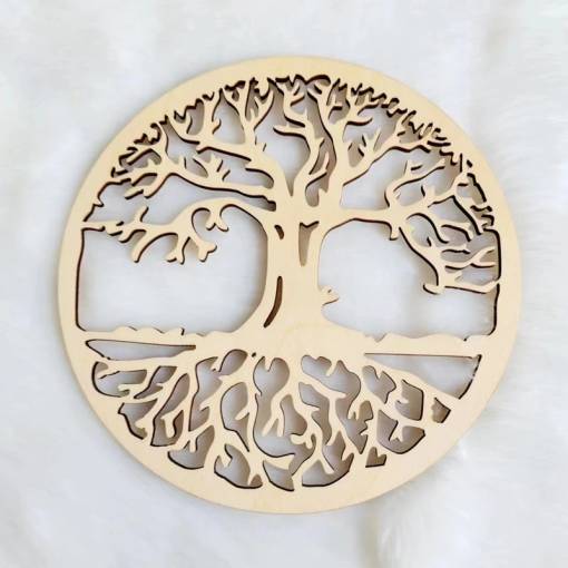 Foto - Drevený ornament 30 cm - Strom života