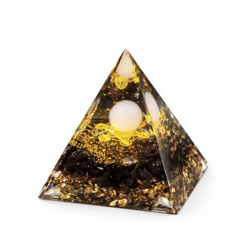 Foto - Orgonitová pyramída - Zlatá špirála