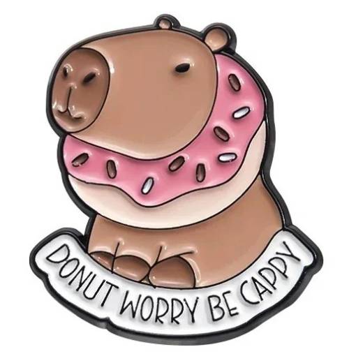 Foto - Odznaky Kapybara - Donut