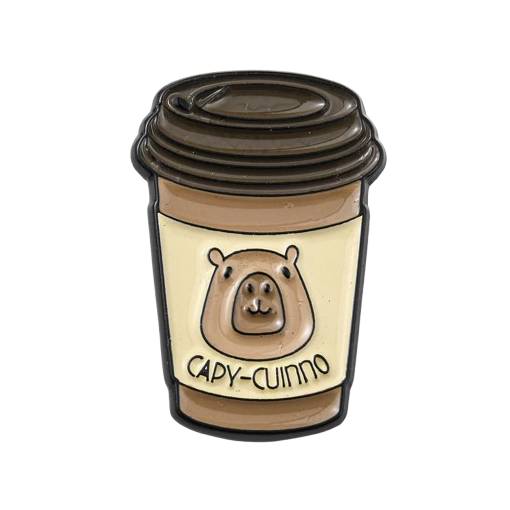 Foto - Odznaky Kapybara - Capuccino