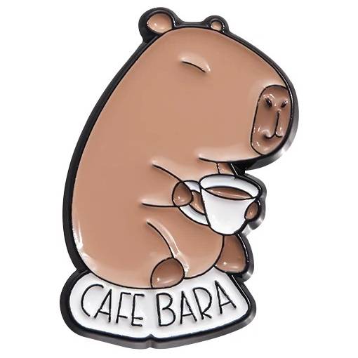 Foto - Odznaky Kapybara - Kafe