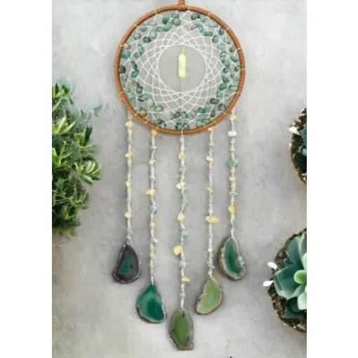 Foto - Lapač snov - Zelený minerál prírodný