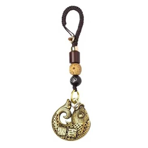 Foto - Prívesok na kľúče - Šťastná mačka