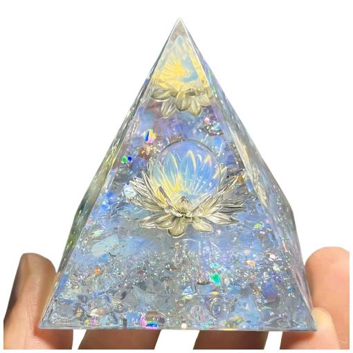 Foto - Orgonitová pyramída - Lotosový kvet
