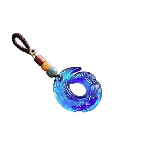 Foto - Prívesok na kľúče - Šťastná mačka