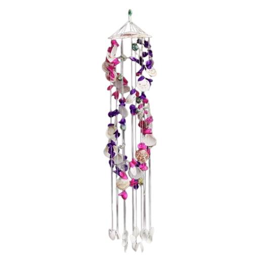 Foto - Zvonkohra - Prírodná s mušľami farebná