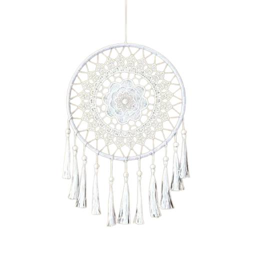 Foto - Lapač snov - čierny s kamienkom