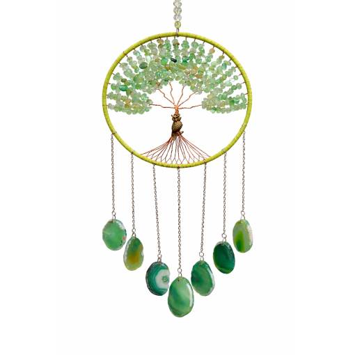 Foto - Lapač snov - Zelený minerál prírodný